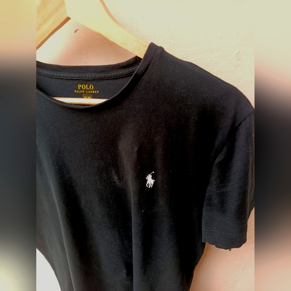 Polo Ralph Lauren Black Tee - Picture 3 of 7